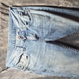 True Religion Light Blue Straight Leg Jeans for MEN - Size 30 - Like New